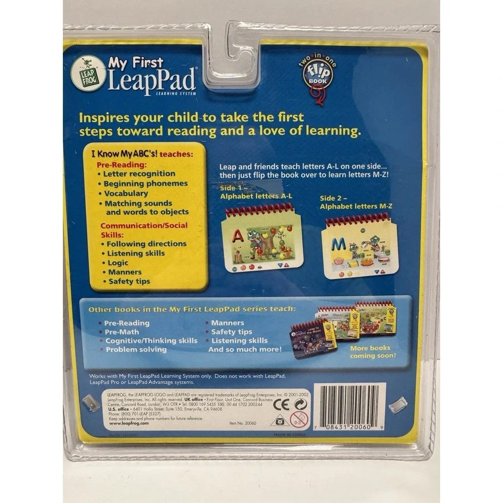 My First LeapPad Books & Cartridges: Winnie The Pooh,‎ I Know My ABC's New
